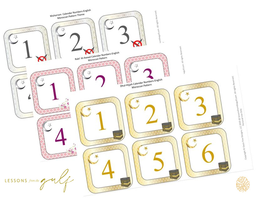 Hijri Calendar Set